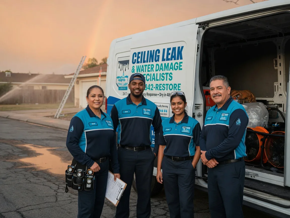 Ceiling Leak Cleanup company in Helmsburg, IN