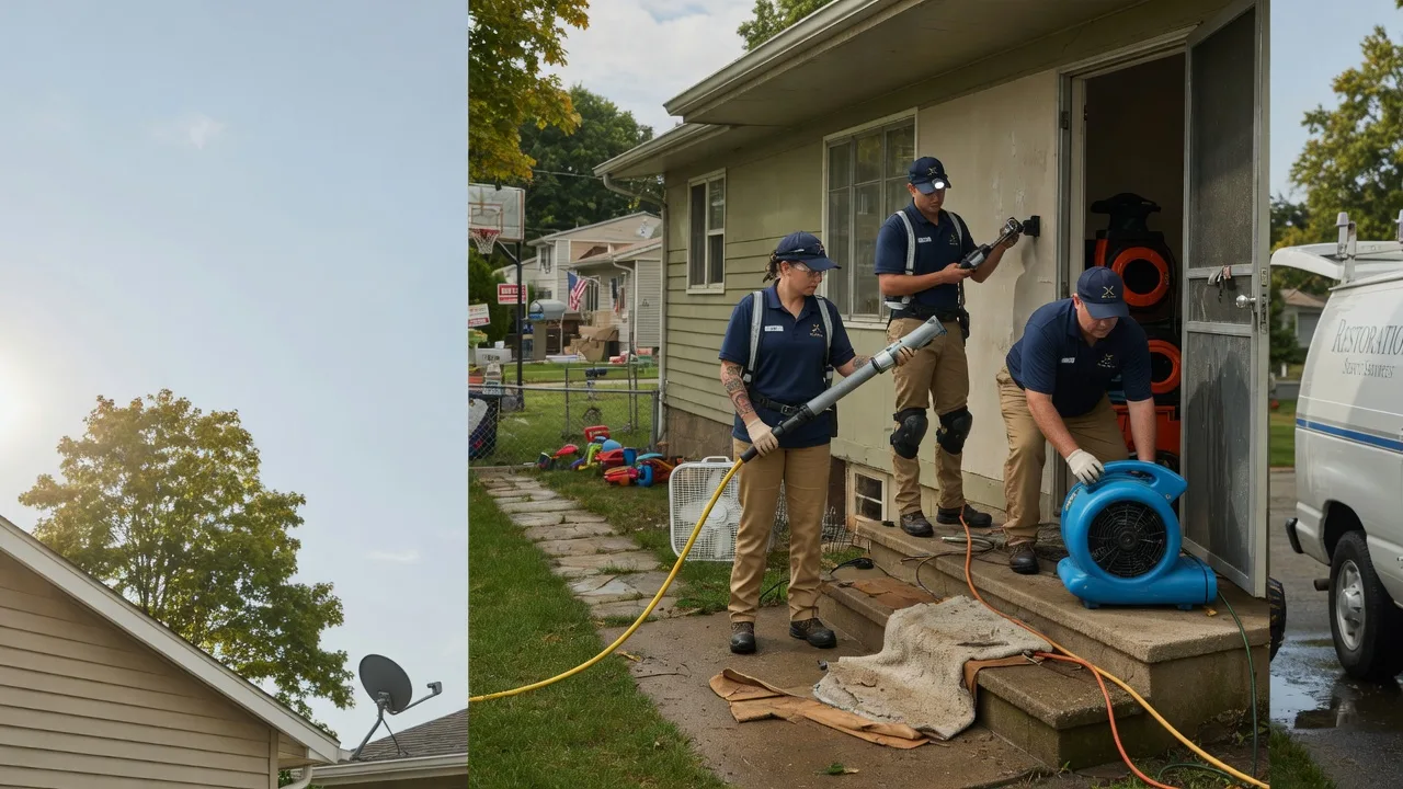 Crawl Space Water Removal in Helmsburg, IN near me